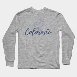 Colorado Columbine Long Sleeve T-Shirt